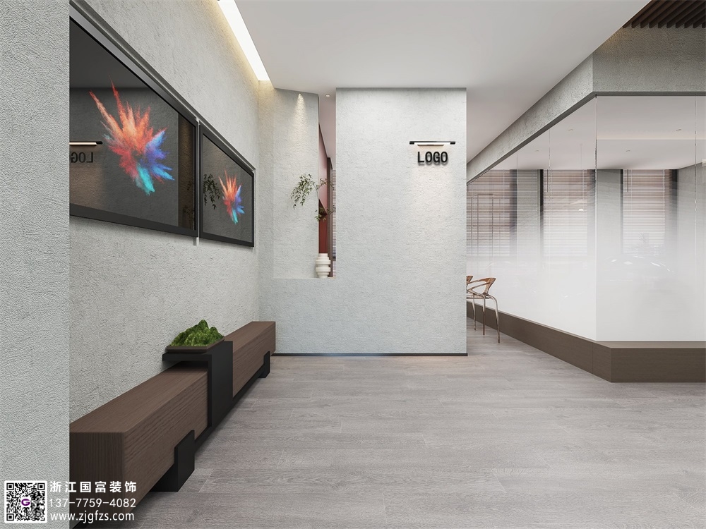 水泥灰極簡風(fēng)辦公室設(shè)計是怎樣的？