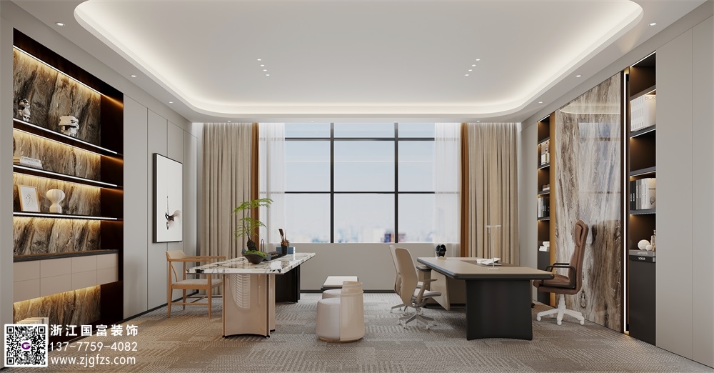 電子公司辦公室裝修怎么設計？